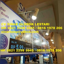 Lampu Sorot Pameran Stand Booth